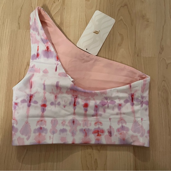 NWT! Fabletics ‘Harlow One Shoulder Reversible Sports Bra’ - Picture 7 of 7
